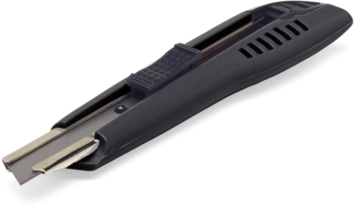 Cutterkniv stor plast med 1 blad, 18 mm