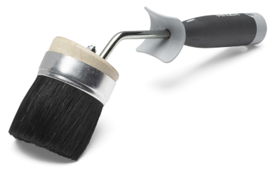 Rund metalpladepensel